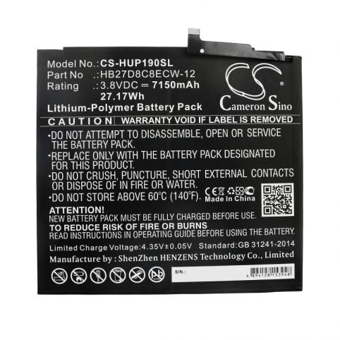 Batterij tablet huawei mrx w19