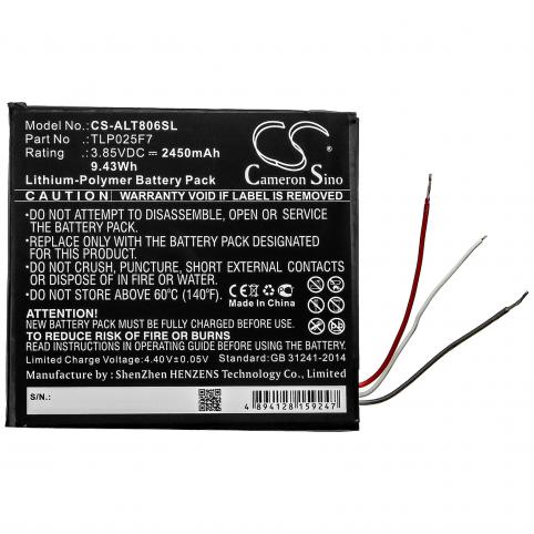 Batterij  alcatel tlp025f7