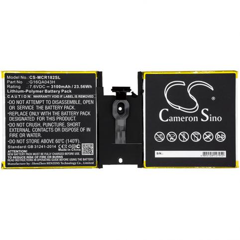 Batterij  microsoft q16qa043h