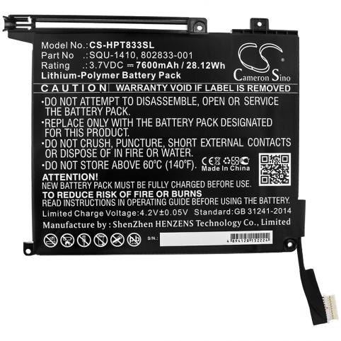 Batterij tablet hp pro tablet 10 ee g1 p5a73pa 
