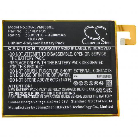 Batterij tablet lenovo tb8505f
