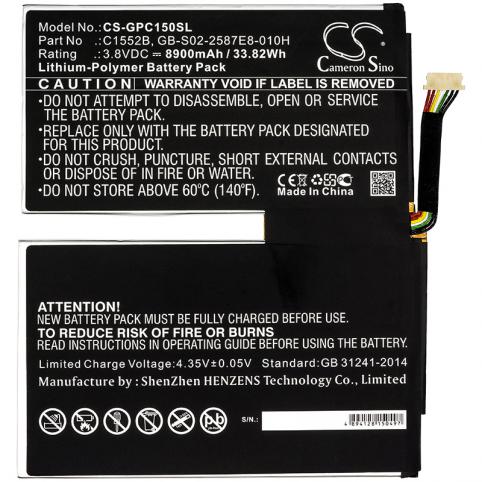 Batterij tablet google pixel c