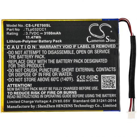 Batterij tablet leapfrog epic 7