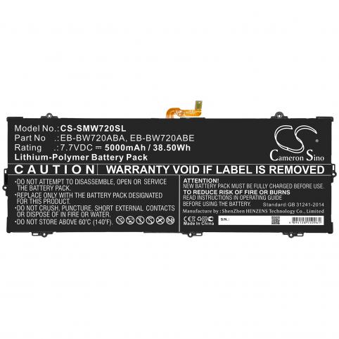 Batterie pour tablette samsung batterij galaxy book 12