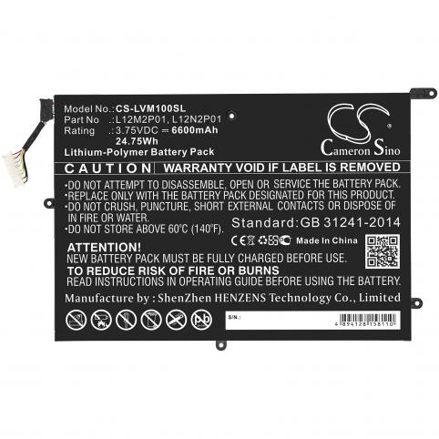 Batterij tablet lenovo z2760