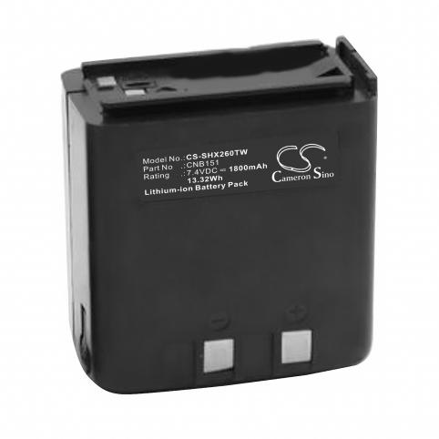 Batterij talkie walkie standard horizon c228a