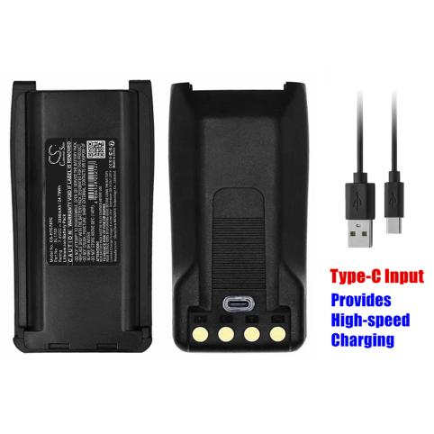 Batterij talkie walkie hyt tc 800m