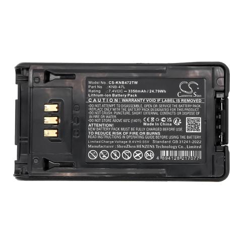 Batterij talkie walkie kenwood nx 300