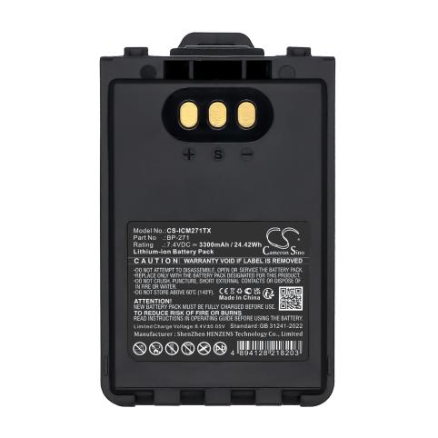 Batterij talkie walkie icom ic 31e