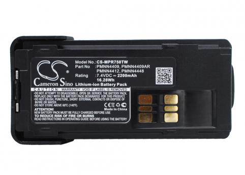 Batterij talkie walkie motorola mototrbo