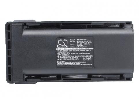 Batterij talkie walkie icom ic f80dt