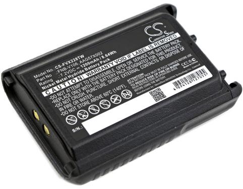 Batterij talkie walkie vertex vx 228