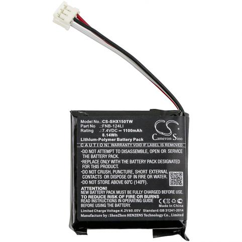 Batterij talkie walkie standard horizon hx150