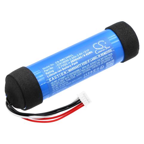 Batterij  snom icr18650 2.6ah 3.6v 1s1p