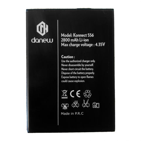 Batterie pour telephone danew konnect 556 batterij telefoon