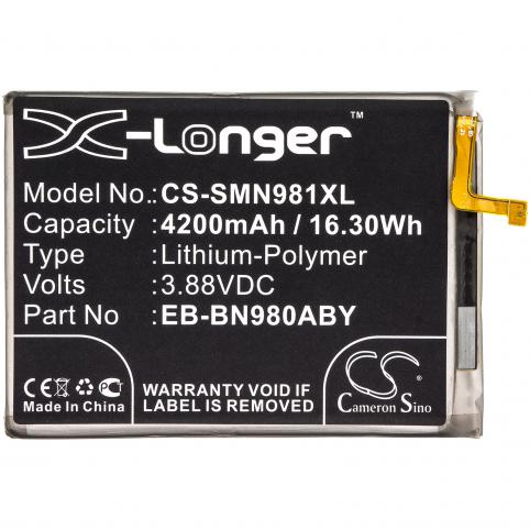 Batterij telefoon samsung sm n981r4