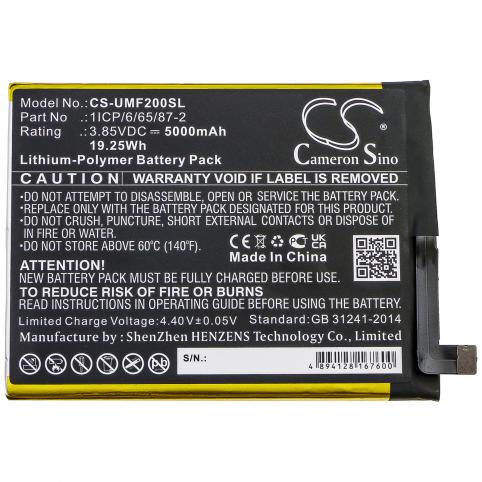 Batterij  umi 1icp 6 65 87 2