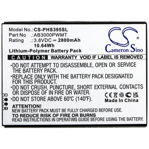 Batterij telefoon philips xenium s395