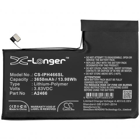 Batterij telefoon apple iphone 12 pro max