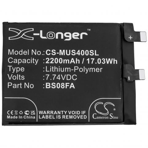 Batterie pour telephone xiaomi batterij refc bs08fa