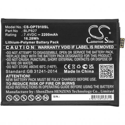 Batterij telefoon oneplus le2123