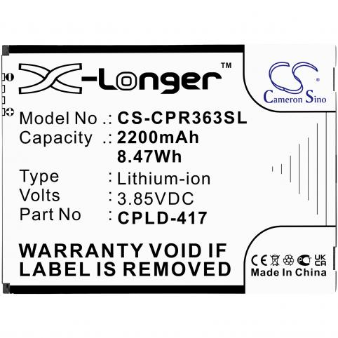 Batterij telefoon coolpad btr3635a