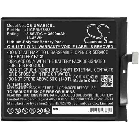 Batterij telefoon umi umidigi a5 pro