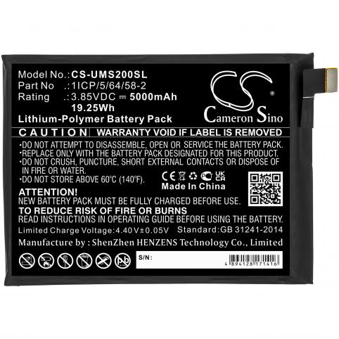 Batterij telefoon umi umidigi s2