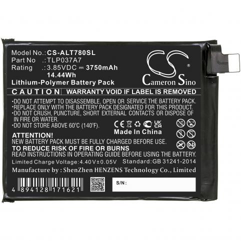 Batterij telefoon alcatel plex