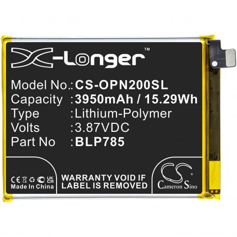 Batterij  oneplus blp785 nord