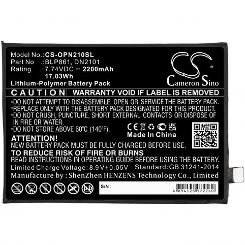 Batterij telefoon oneplus eb2101