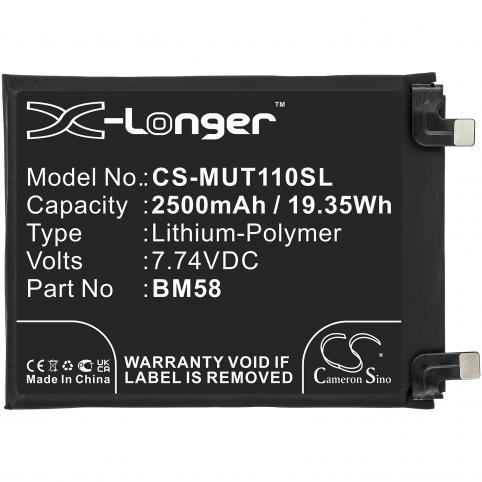 Batterij telefoon xiaomi mi 11t pro 5g