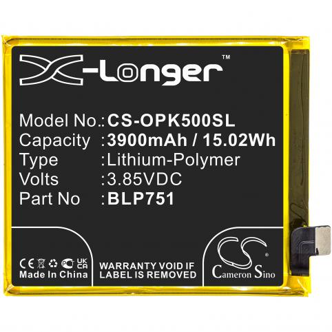 Batterij telefoon oppo k5