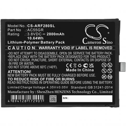 Batterij telefoon archos 5.5 hero v3