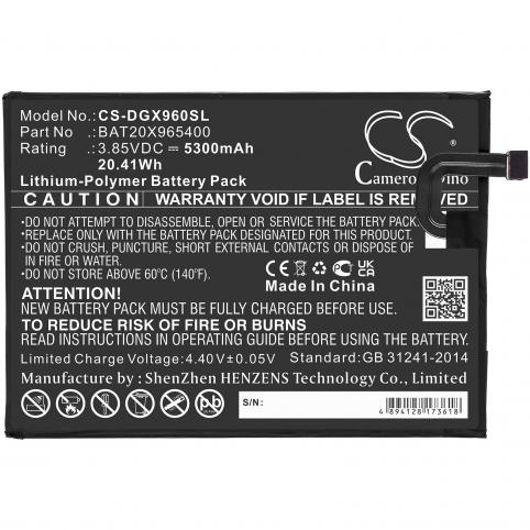 Batterij telefoon doogee x96