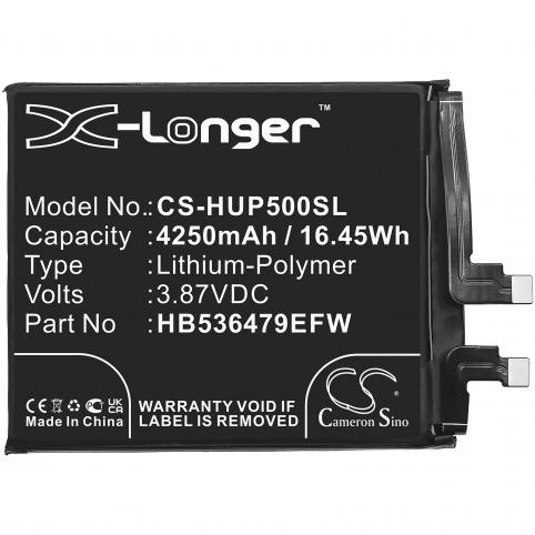 Batterie pour telephone huawei hb536479efw p50 pro batterij telefoon
