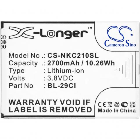 Batterie pour telephone nokia bl 29ci c21 batterij telefoon