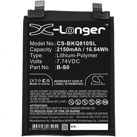Batterij telefoon vivo iqoo 8 pro