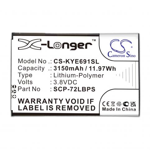 Batterij telefoon kyocera e6910