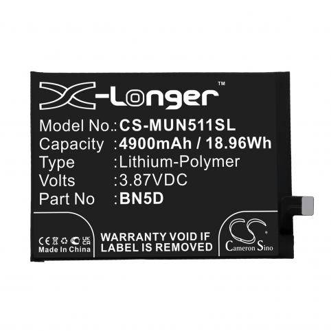 Batterie pour telephone xiaomi batterij telefoon redmi note 11s