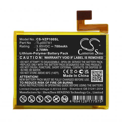 Batterij telefoon verizon pvg100eu