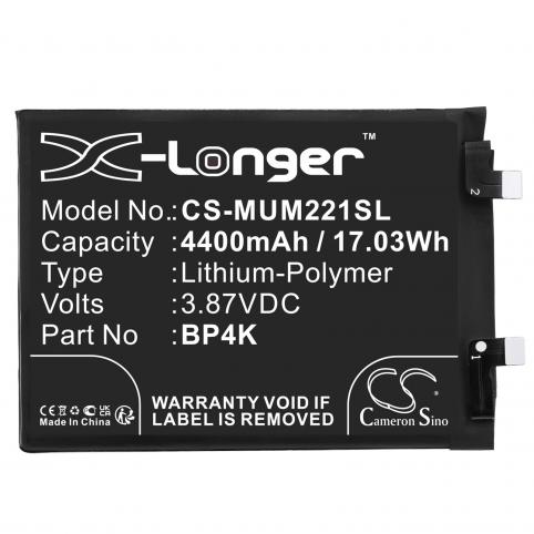 Batterij telefoon xiaomi note 12 pro