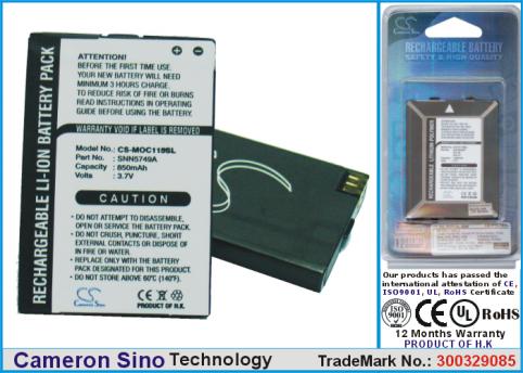 Batterij telefoon motorola nextel c116