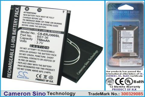 Batterij telefoon sony ericsson k310i
