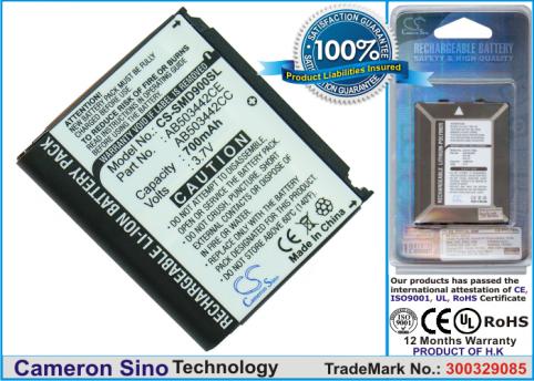 Batterie pour telephone samsung batterij refc ab503442ce