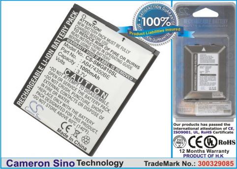 Batterij telefoon samsung b5722 duos