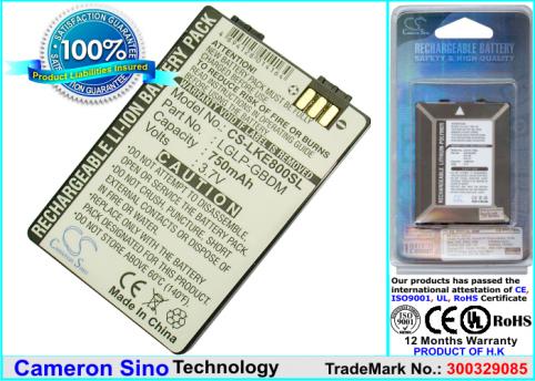 Batterij telefoon lg kg90n