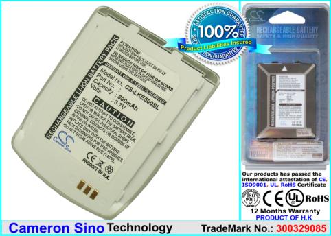 Batterij telefoon lg ke500