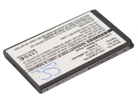 Batterij telefoon lg km501