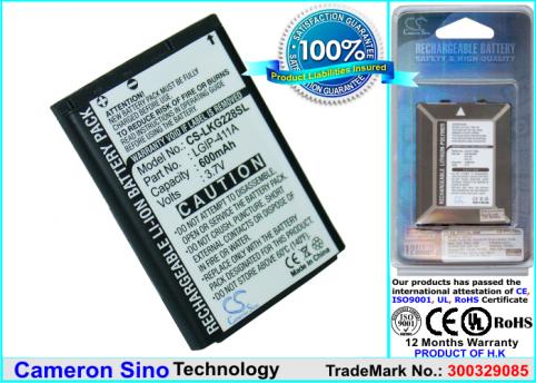 Batterij telefoon lg cg180cg810kg288lx160